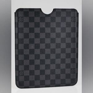 Louis Vuitton Graphite Canvas IPad Hardcase Cover